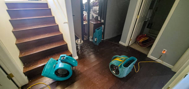 Water damage restoration process in WI
